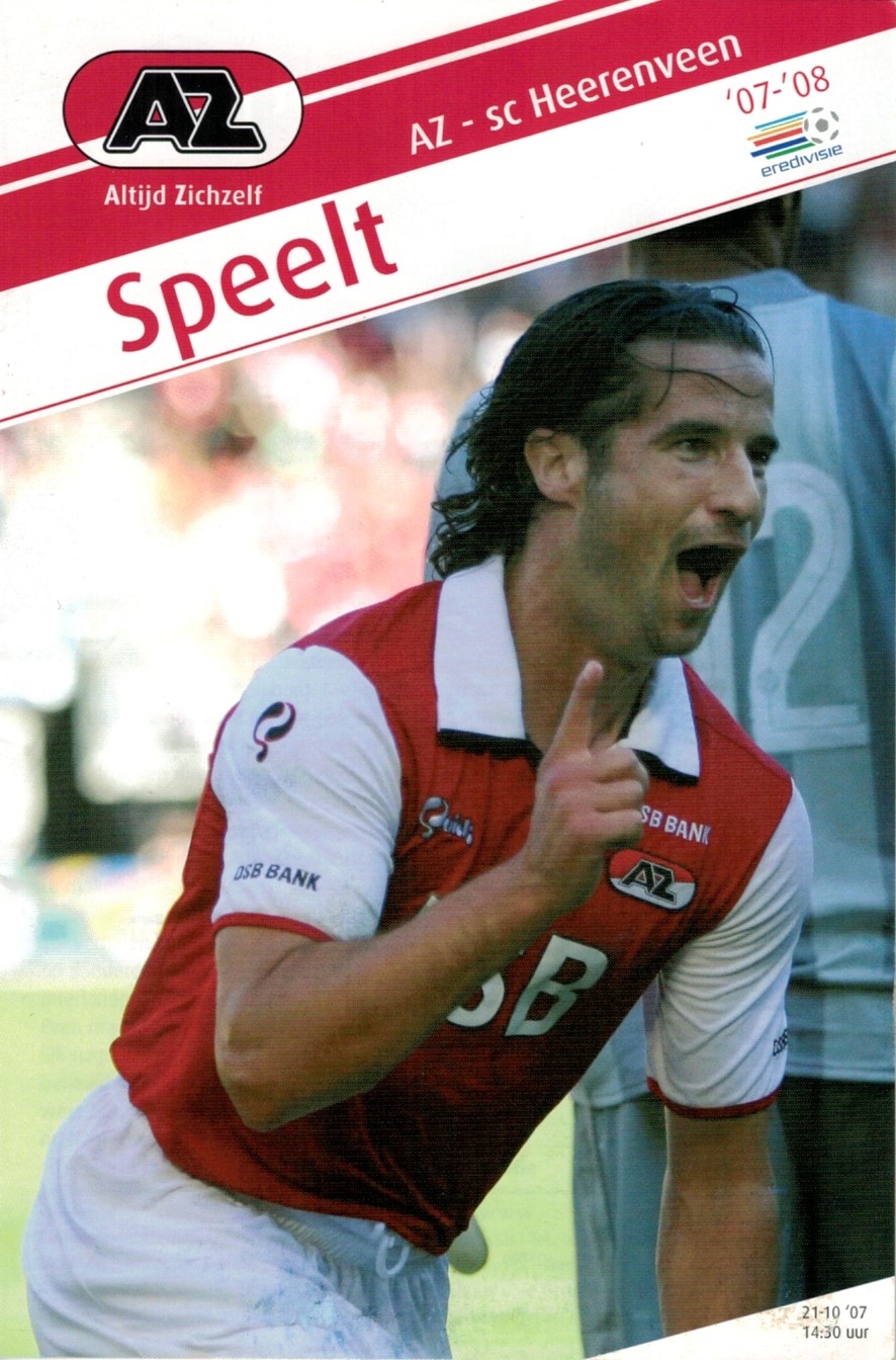 AZ Programma 21-okt-2007 Heerenveen thuis